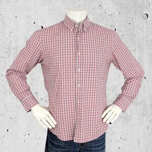 J. Crew Factory Flex Washed Shirt Size Large Slim Untucked J Crew Plaid
